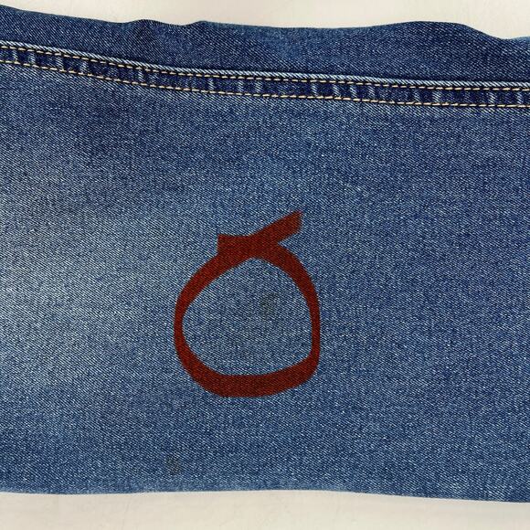 Frye Women's 29/28 Blue Denim Jeans Straight Leg  Cotton Spandex Blend - Picture 3 of 6